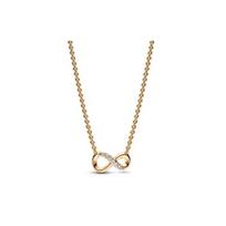 Pandora Shining Eternity Symbol Necklace Women's 368821C01 auksas