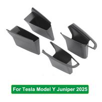 cfseh5 for Tesla Model Y Juniper 2025 Launch Model 3 Highland 2024 Door Side Storage Box Handle Pocket Passenger Storage Tray Container