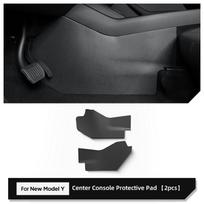 pdvmu8 for Tesla Model Y Launch 2025 2026 Juniper Anti-dirt Protective Pad Central Control Side Anti Kick Pad TPE Car Accessories