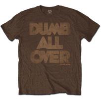 Brown Frank Zappa Dumb All Over Official Mens T-Shirt XL
