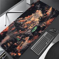 1pc Witch Halloween Anime Mouse Pad Big Large Desk Mat Non-Slip Rubber Base Light Gaming Room for PC Computer Laptop Unisex 30cmx60cm(11.8x23.6inch)