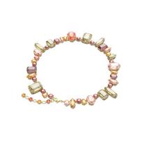 Swarovski Gema Mixed Cut Ambilight Necklace Women's Multicolor 5649008 ruda