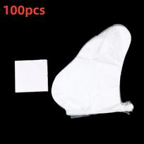 100/200Pcs Disposable Foot Mask Cover Transparent Foot Mask Waterproof Foot Mask Cover Feet Care Pedicure Tools Shoes Cover