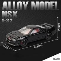 1/32 HONDA Acura NSX Lydinio Sportinio Automobilio Modelis Diecast Metalinis Lenktyninis Automobilis Transporto Priemonių Modelis Simuliacija Garsas ir Šviesa Vaikų Žaislas Dovana juoda