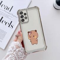 Cute Bubu Phone Cover Case for Samsung Galaxy A25 A16 A33 A21s A15 A26 A35 A36 A13 A52 A17 A24 Galaxy A21s