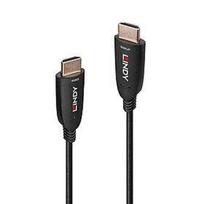 Lindy HDMI-HDMI kabelis 38510, 10 m, 48Gbit/s, 4K@120Hz, 8K@60Hz, HDR, 2.1, Juodas