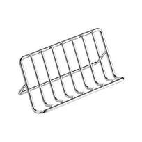 Non-slip Stainless Steel Soap Rack Space Saving with Drain Tray Bathroom Storage Rack Rustproof Ventilated Soap Storage Box