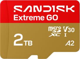 Karta SanDisk Extreme Go Karta pamięci 2 TB A2 Video Class V30 UHS-I U1 microSDHC UHS-I | SDSQXGN-2T00-GN6MN | 619659228095