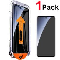 For Redmi Note 13/14 5G Privatumo ekrano apsauginiai stiklai 9H kietumo grūdinto stiklo plėvelės su lengvo montavimo rinkiniu, skirti Redmi Note 13 R Pro For Note 14 5G