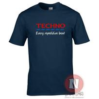 Techno TShirt Dance Rave Music Electronica Ambient Edm Tesco Spoof S