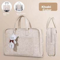 BRINCH Laptop Bag Handheld 13/14 Inch Notebook Computer Bag for Women, Suitable for Apple Xiaomi Huawei Business Handbag