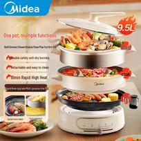 Midea 9.5L Multi-function Electric Hot Pot & Grill