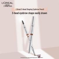 L'Oréal Master 3-in-1 Eyebrow Pencil šviesiai ruda spalva