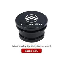 AVG2 Alloy Car Cigarette Lighter Dust Cover Dustproof Decoration Cap For Citroen C4 C3 C5 C1 C2 C6 C4L DS3 DS4 Berlingo Picasso