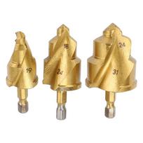 3pcs Limit Rotating Flute PPR Pipe Expander Heavy Duty Reaming Tool  PPR Pipe Installation