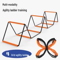 Multifunctional Agile Kids' Fitness Ladder: Hopscotch, Rope, Butterfly, Hurdles & Agility Training