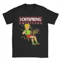 The Offspring Music T Shirts for Men Women Novelty O Neck Y2K Streetwear Trendy Cotton High-end Luxury hot product Unisex Cotton S