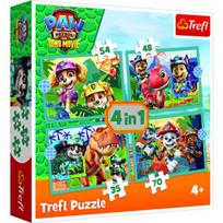 TREFL PAW PATROL 4 dėlionių rinkinys „Šuniukas-patrulis“