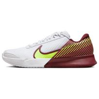 Nike Court Air Zoom Vapor Pro 2 HC Men's White Team Red Lime Blast DR6191-104 EU 40