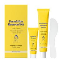Facial Hair Removal Cream, And Gentle Hair Removal Lotion For Sensitive Skin, Suitable For The Chin, Upper Lip And Cheeks balta