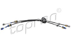 TOPRAN Mechaninės pavarų dėžės trosas 724 089
