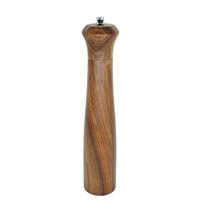 Elegant Wood Salt and Spices Grinder Set Convenient Wood Mill with Adjustable Ceramic Grinder for Cooking Enthusiasts