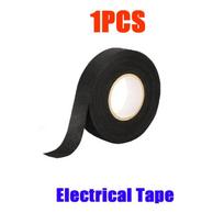 Electrical Tape Heat Resistant Harness Tape Insulation Automotive Fabric Cloth Tape Waterproof Noise Resistan Adhesives-Tape (as the picture,5.9in-15mm&393.7in-10M)
