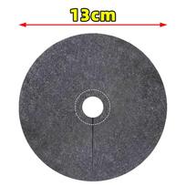 Non-Woven Tree Mulch Rings Flower Pot Plant Moisturize Protector Mats Breathable Weeds Barrier Gardening Plant Cover Cushions (as the picture,5pcs)