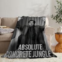 N-noah Sebastian Throw Soft Flannel Throw Summer Blanket Lightweight Cozy Nap Blanket for Sofa Bed Travel 75cmx90cm