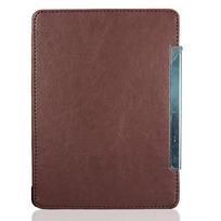 Apsauginis dėklas nuo įbrėžimų, atverčiamas apvalkalas Kindle 5/4 kartos įrenginiui (Modelis:D01100) 2011 e-Reader ruda