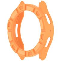 TPU Protective Case Hollow Frame Bumper for Samsung Galaxy Watch 7 Smart Watch Accessories 44MM oranžinė