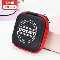 bkqtn9 Car Portable EVA Bluetooth Earphone Cable Case Storage Bag For Volvo S60 S80 S90 C30 XC40 XC60 XC70 XC90 V40 V60 V90 T6