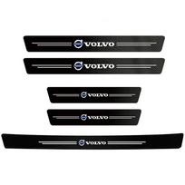 dnfuk5 Automobilio durų slenksčio apsauginė lipdukas Anti Scratch Vandeniui atsparūs lipdukai Volvo Rdesign XC60 XC40 V60 V40 EX30 XC90 C30 V50 S90 black