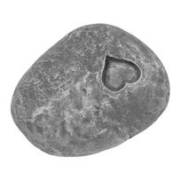 Pet Memorial Garden Stone DIY Lettering Simulation Pebbles Pet Grave Marker for Dogs Cats Love Stone Grey