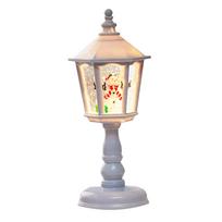 Christmas Water Snow Globe Lamp with Light and Music Santa Claus Scene Hexagon Base Desktop Decor for Holiday Home Party Gift balta