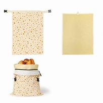 Reusable Beeswax Bread Bags Beeswax Coated Food Storage Bags Sourdough Bread Bags  Cheese Storage 10