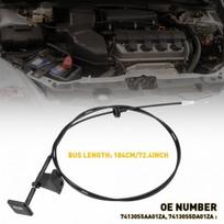 For Honda 2001 Civic - W/ 2005 Handle Hood Release Latch Cable 74130-S5D-A01ZA