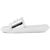 UGG Hilama Slide Shoe White Silver Women's 1109592-WHT 36