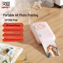 HPRT CP2100 Wireless Portable 3-inch Photo Printer CN plug (adapter included) rožinė