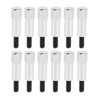 12pcs Chrome Valve Cover Bolt Set Fit for FORD 289 302 351W
