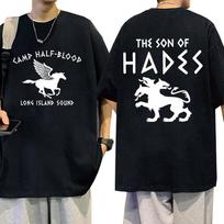 Percy Jackson Camp Half Blood Graphic T Shirt Men O-Neck Retro Fashion Cotton T-shirt Unisex Casual Oversized Tshirts Streetw... S įvairiaspalvis