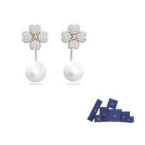 Swarovski Latisha Auskarai Moteriški F-Original brand box balta