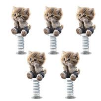 Shaking Cats Bobblehead Car Dashboard Decorations Lovely Cats Car Accessories,Dancing Cats Ornaments Cycling Home Decors 1