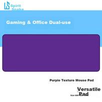 Lingshe (LINGSHE) Mouse Pad, 800*300*3mm, FPS Gaming-Specific Extra Large Size, Precision Edge-Locked Mouse Pad, Desk Mat, CSGO, Crystal Purple