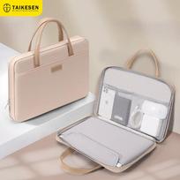 Taikesen Laptop Handbag Suitable for Huawei 14-Inch Apple Macbook Lenovo Computer Protective Case, Stylish for Wome