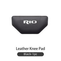 BBEB3 Car Leather Leg Knee Cushions Armrest Elbow Pad Accessories For KIA Rio K5 K2 Proceed Venga Sedona Stonic Picanto Sorento