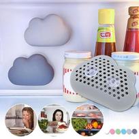 1pc Car Air Purifier Suction Cup Refrigerator Deodorant Box Air Freshener Activated Bamboo Charcoal balta