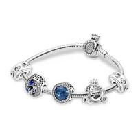 Pandora Galaxy Karūnos Rinkinys 925 Sidabro Apyrankė Moteriškas Stilius ZT0979 sidabras