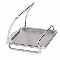 Lid Holder Multifunctional Space Saving Stainless Steel Pan Pot Cover Lid Rack for Kitchen