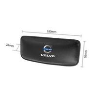 zfwbc8 1Pc Soft Leather Car Knee Pad for Volvo XC90 XC60 V50 S60 V70 V60 V40 S90 AWD XC40 S80, Door Side Leg Cushion juoda